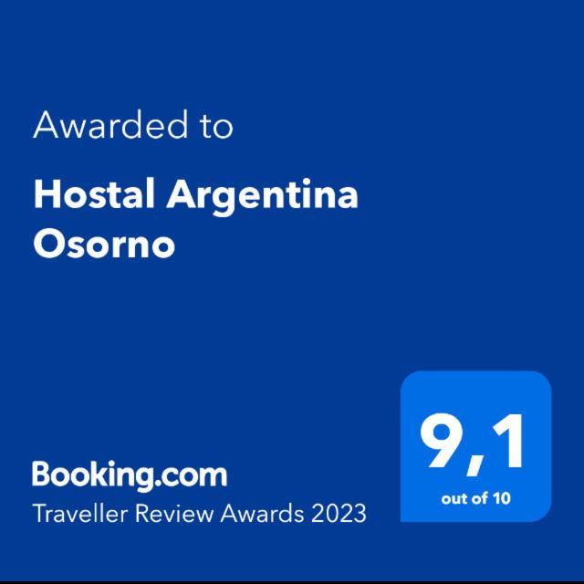 Hostal Argentina Osorno Zewnętrze zdjęcie
